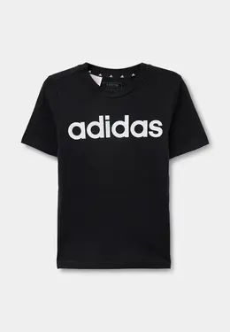 adidas: Чёрная футболка 