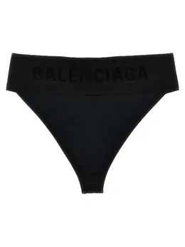 Balenciaga: Чёрные трусы 