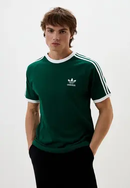 adidas Originals: Зелёная футболка 