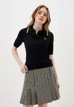 Fred Perry: Чёрное поло