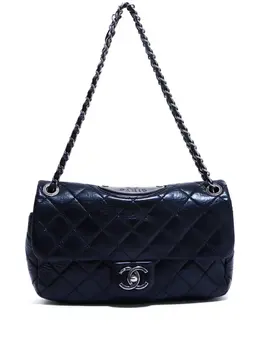 CHANEL Pre-Owned: Чёрная сумка 