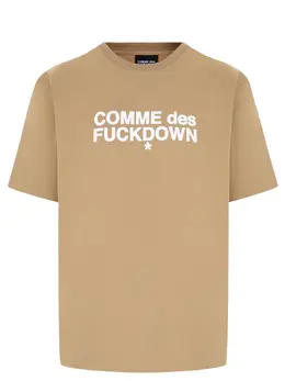 COMME DES FUCKDOWN: Хлопковая футболка 