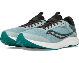 Saucony: Чёрные кроссовки 