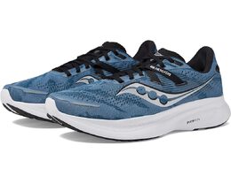 Saucony: Чёрные кроссовки 