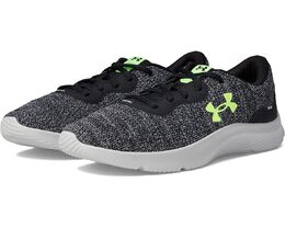 Under Armour: Чёрные кроссовки 