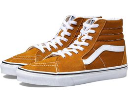 Vans: Золотые кроссовки  Sk8-Hi