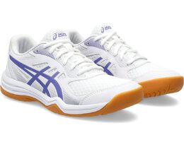 Asics: Белые кроссовки Upcourt