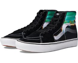 Vans: Чёрные кроссовки Comfycush Sk8-Hi