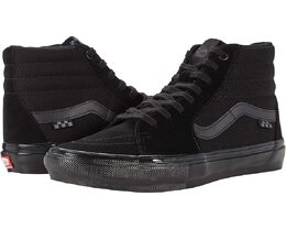 Vans: Чёрные кроссовки  Sk8-Hi