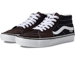 Vans: Тёмные кроссовки  Skate