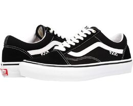 Vans: Чёрные кроссовки  Skate Old Skool