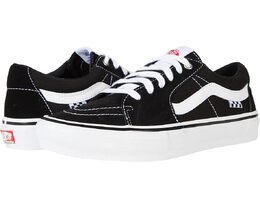 Vans: Чёрные кроссовки  Sk8 Low