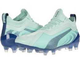PUMA: Зелёные кроссовки 