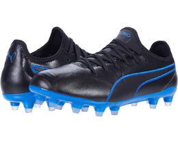 PUMA: Чёрные кроссовки  King Pro FG