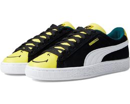 PUMA: Чёрные кроссовки  Suede