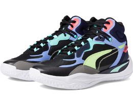 PUMA: Чёрные кроссовки 