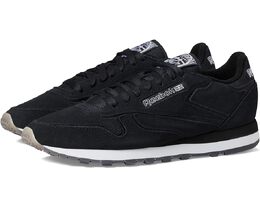 Reebok: Чёрные кроссовки  Classic Leather