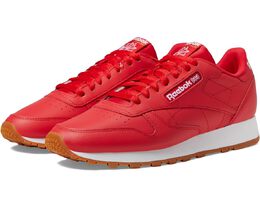 Reebok: Красные кроссовки  Classic Leather