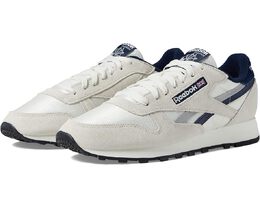 Reebok: Синие кроссовки  Classic Leather