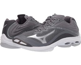 Mizuno: Серые кроссовки 