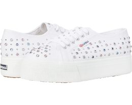 Superga: Белые кроссовки 