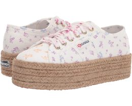 Superga: Белые кроссовки 