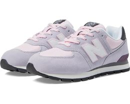 New Balance: Фиолетовые кроссовки 