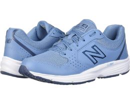 New Balance: Голубые кроссовки 