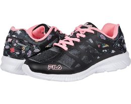 Fila: Чёрные кроссовки 