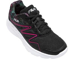 Fila: Чёрные кроссовки 