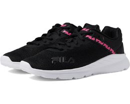 Fila: Чёрные кроссовки 