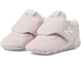 New Balance: Розовые кроссовки  574