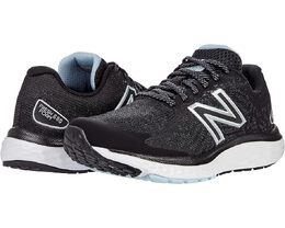 New Balance: Чёрные кроссовки  Fresh Foam