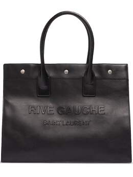 SAINT LAURENT: Чёрная сумка-шоппер  Rive Gauche