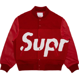 Supreme: Красная куртка  Big Logo