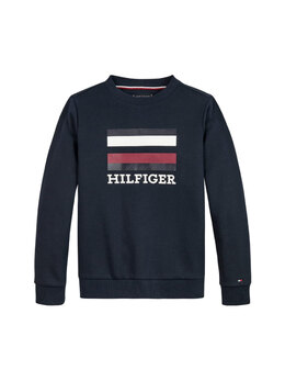 Tommy Hilfiger: Синий свитшот 