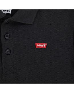 Levi's: Чёрное поло 