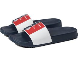 Tommy Hilfiger: Белые сандалии TH