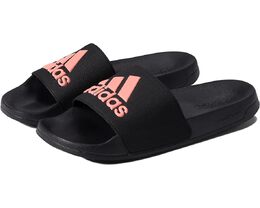 Adidas: Чёрные сандалии  Adilette