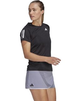 Adidas: Чёрная футболка  Tennis