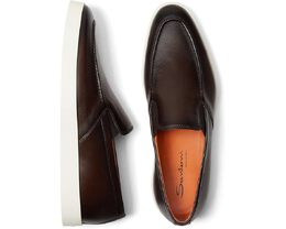 Santoni: Тёмные туфли 