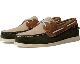 Sebago: Зелёные мокасины 