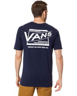 Vans: Тёмная футболка 