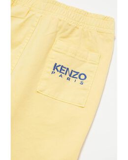 Kenzo: Жёлтые шорты 