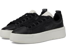 Lacoste: Чёрные кроссовки 