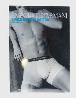 Emporio Armani: Белые трусы