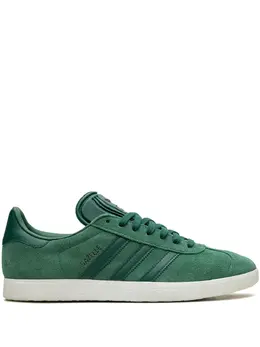 adidas: Зелёные кроссовки  Gazelle