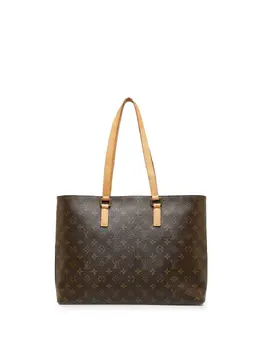 Louis Vuitton Pre-Owned: Коричневая сумка-шоппер