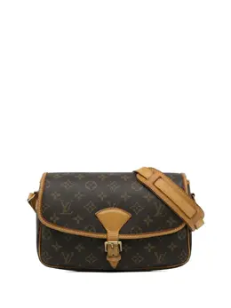 Louis Vuitton Pre-Owned: Коричневая сумка через плечо