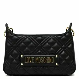 LOVE MOSCHINO: Чёрная сумка 